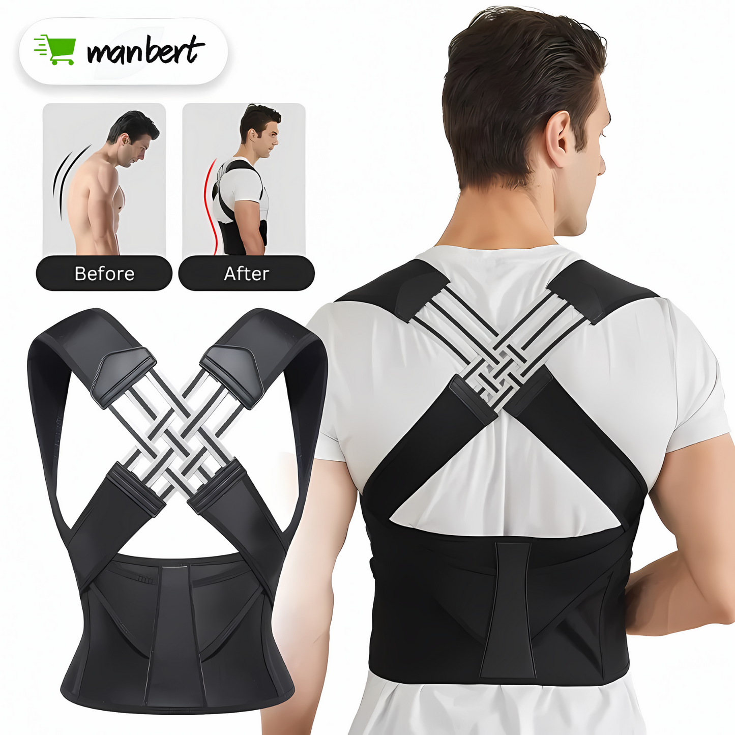 BackCure - Adjustable posture corrector