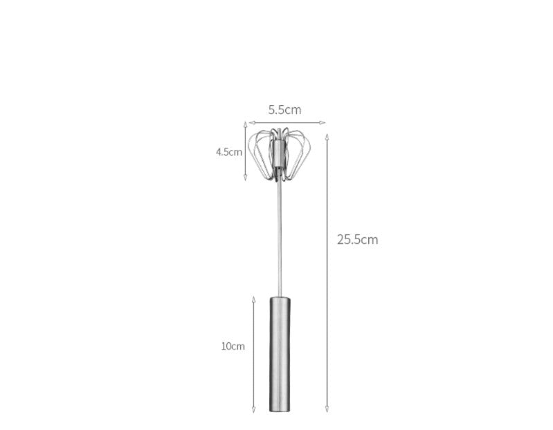 PressMix - semi-automatic whisk