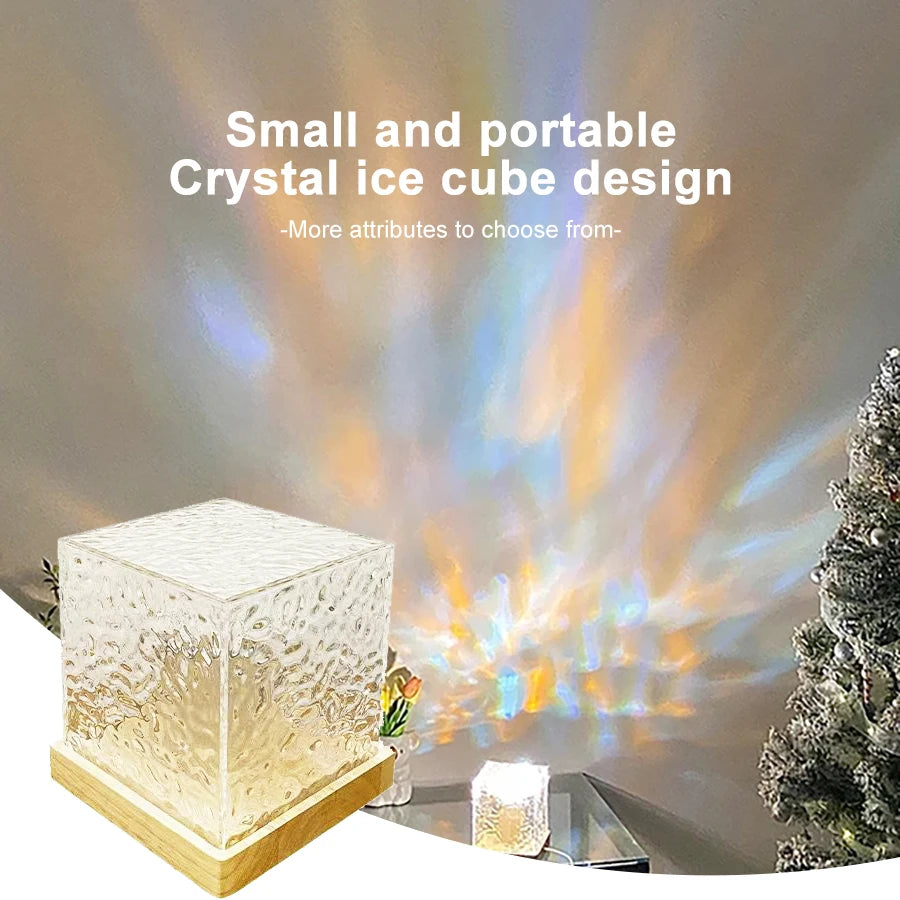 Luxury CrystaLight - lamp for your bedside table 